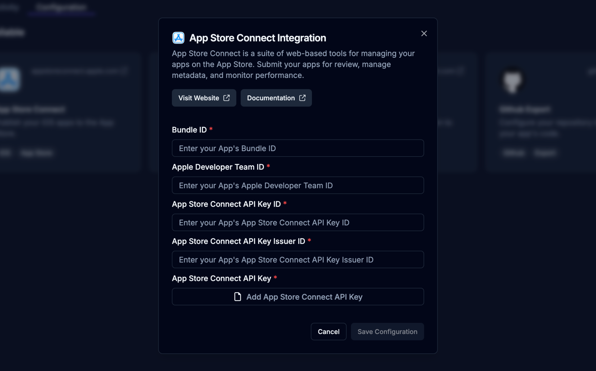 Apple App Store Settings
